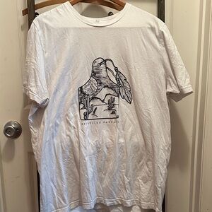 Western Graphic Tee Bella Canvas White